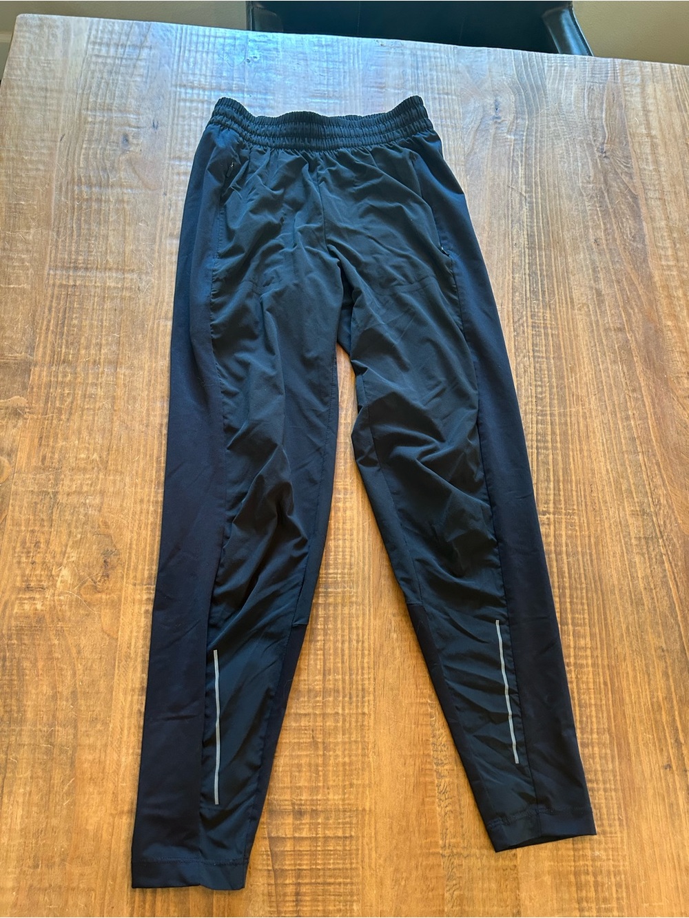 Nike Black Women's Running Joggers with Reflective Stripes